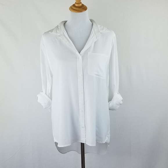 Velvet Heart Tops - Velvet Heart Button Down Tunic, NWOT